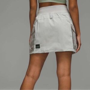 lululemon athletica Gray Mini Skirt with Pockets